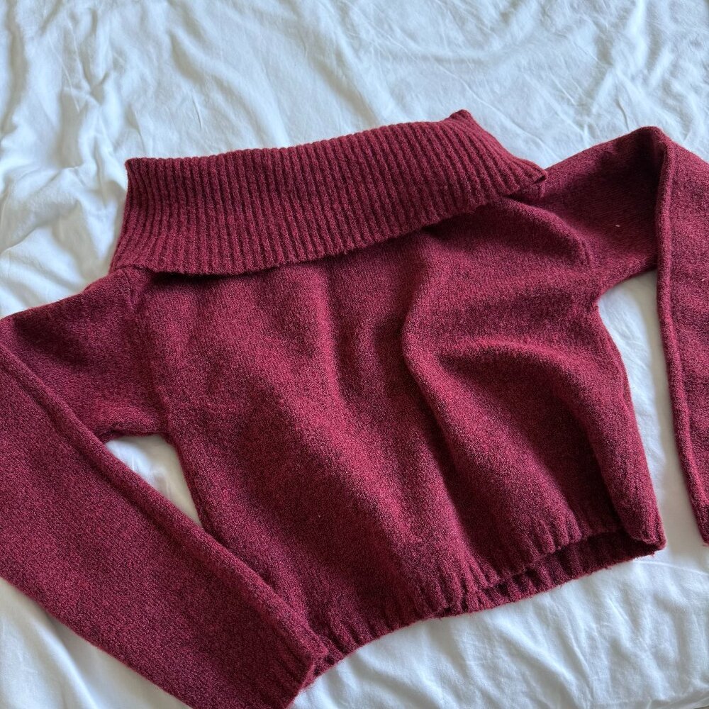 Urban Outfitters Off-The-Shoulder Sweater